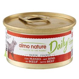 Almo Nature Daily Menu, 6 x 85 g - Wołowina