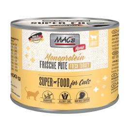 Megapakiet MAC´s Cat karma dla kota, 24 x 200 g - Sensitive indyk