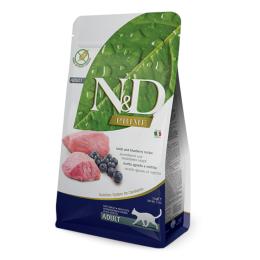 Farmina N&D Grain Free Adult, jagnięcina i borówki - Opakowanie ekonomiczne: 2 x 5 kg