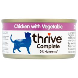 thrive Complete Adult - Kurczak z warzywami - 6 x 75 g