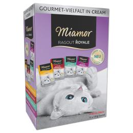 Pakiet próbny Miamor Ragout Royale, 12 x 100 g - Multi-Mix Cream w sosie