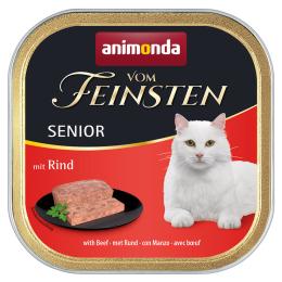 animonda vom Feinsten Senior, 6 x 100 g - Z wołowiną