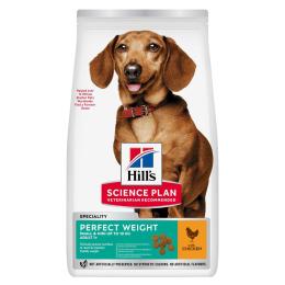 Hill's Science Plan Perfect Weight Adult 1+ Small & Mini, kurczak - 2 x 6 kg