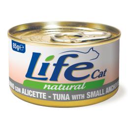 LifeCat Adult tuńczyk i małe sardele - 6 x 85 g