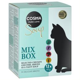 Megapakiet Cosma Soup, 24 x 40 g  - Pakiet mieszany II