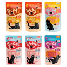 Pakiet próbny Lucky Lou Adult, 6 x 125 g - Tasty-Mix