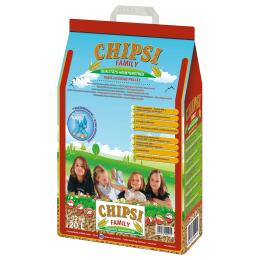 Chipsi Family podściółka - higieniczny pellet kukurydziany - 2 x 20 litrów