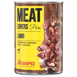 Megapakiet Josera Meatlovers Pure, 12 x 800 g -  Jagnięcina