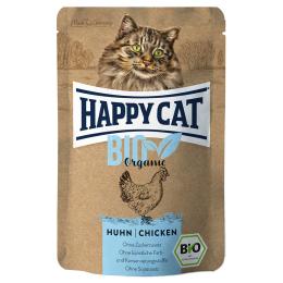 Happy Cat Bio w saszetkach, 24 x 85 g - Biokurczak