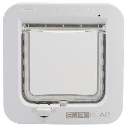 SureFlap drzwiczki dla kota z czytnikiem mikrochipów - Białe