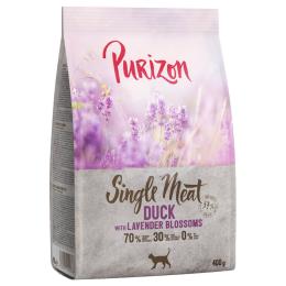 Purizon Single Meat, kaczka z kwiatami lawendy - 400 g