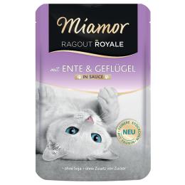 Megapakiet Miamor Ragout Royale w sosie, 22 x 100 g -  Kaczka z drobiem