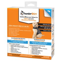 ThunderShirt® kamizelka antystresowa, szara - Rozmiar S