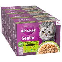 Megapakiet Whiskas Senior, saszetki, 48 x 85 g - 7+ Wybór dań mieszanych w sosie