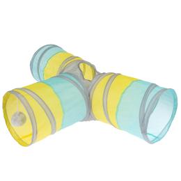 TIAKI Tunel dla kota rakieta w kształcie litery T - Ø 25 x dł. 120 cm