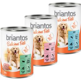 Pakiet próbny: Briantos Delicious Paté - 6 x 400 g