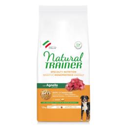 Natural Trainer Sensitive Adult Medium & Maxi, jagnięcina  - 12 kg