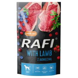 Rafi Dog, 10 x 500 g - Jagnięcina