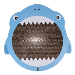 TIAKI drapak dla kota, szczęki rekina - Dł. x szer. x wys.: 35 x 37 x 2,5 cm