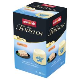 animonda Vom Feinsten Adult à la Panna Cotta, 6 x 100 g - Z łososiem