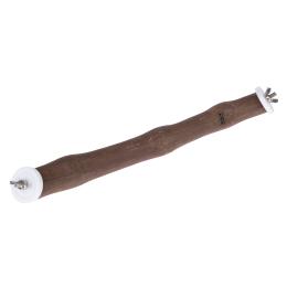 TIAKI narożny drążek z naturalnego drewna - Rozmiar M (dł. x szer.): 35 x 2,5 cm