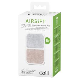Catit Airsift Dual Action wkłady filtrujące zapachy - 6 szt.