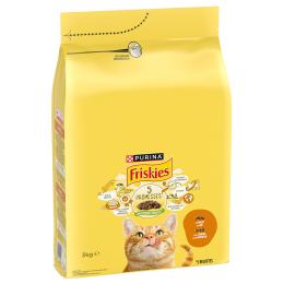 PURINA Friskies Adult, kurczak z warzywami - 3 x 3 kg