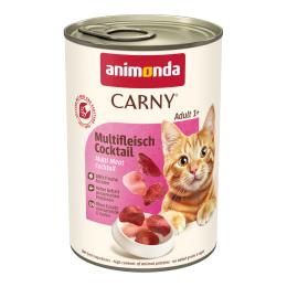 animonda Carny Adult, 6 x 400 g - Koktajl mięsny