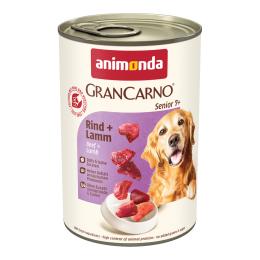 animonda GranCarno Original Senior, 6 x 400 g - Wołowina i jagnięcina