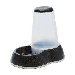 Dozownik karmy Savic Loop Marble - Do 3 l suchej karmy - czarno-złoty