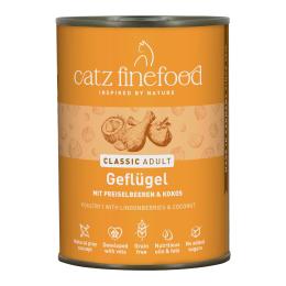 Korzystny pakiet catz finefood, 12 x 400 g - Drób