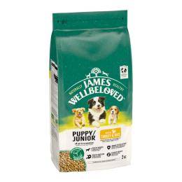 James Wellbeloved Junior Dog Hypoallergenic, indyk i ryż - 2 kg