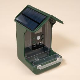 TIAKI karmnik dla ptaków, z kamerą - Dł. x szer. x wys.: 10,5 x 10 x 17,5 cm