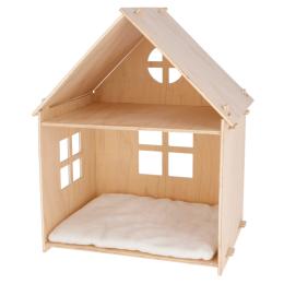 Kerbl Pet domek dla kota Yvi - Dł. x szer. x wys.: 50 x 38 x 67 cm
