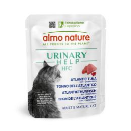 Almo Nature HFC Urinary Help, 6 x 50 g - Tuńczyk atlantycki z żurawiną