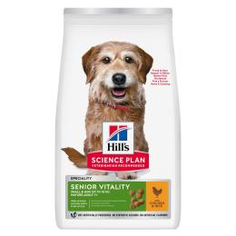 Hill's Science Plan Senior Vitality Mature Adult 7+ Small & Mini, kurczak - 6 kg