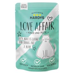 Hardys LOVE AFFAIR, 12 x 100 g - Cielęcina i indyk