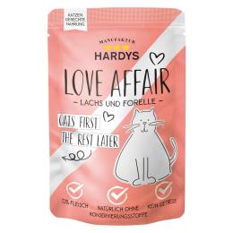 Hardys LOVE AFFAIR, 12 x 100 g - Łosoś i pstrąg