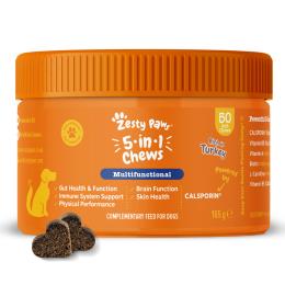 Zesty Paws 5-in-1 Chews, z indykiem - 50 tabletek do żucia
