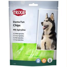 Trixie Denta Fun Chips, ze spiruliną - 3 x 100 g