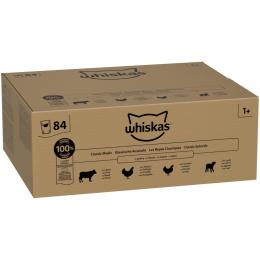 Whiskas 1+ Adult w saszetkach, 84 x 85 g - Wybór dań klasycznych w sosie