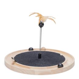 Designed by Lotte zabawka dla kota Idah, z drewna - Ø 39,5 x wys. 29 cm