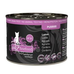 catz finefood Purrrr w puszkach, 6 x 200 g / 190 g - No. 111, jagnięcina (6 x 200 g)
