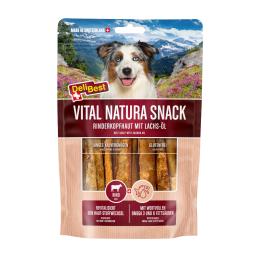 DeliBest Vital Natura przysmak z olejem z łososia - 2 x 200 g
