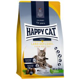 Happy Cat Culinary Adult, drób wiejski - 2 x 1,3 kg