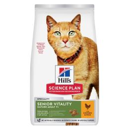 Hill's Science Plan Senior Vitality Mature Adult 7+, kurczak i ryż - 7 kg