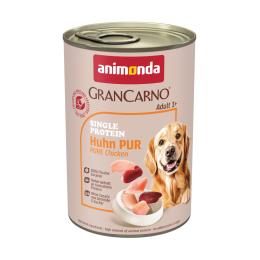animonda GranCarno Adult Single Protein, 6 x 400 g - Kurczak