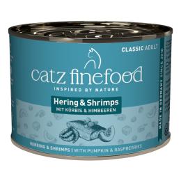 catz finefood, 6 x 200 g - Śledź z krewetkami