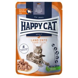 Happy Cat Pouch Meat w sosie, 12 x 85 g  - Kaczka