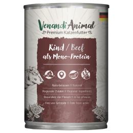 Venandi Animal Monoprotein 24 x 400 g Economy Pack - Wołowina